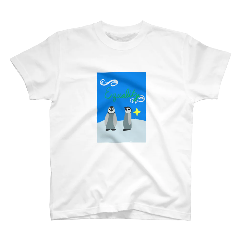 zimei-diary のEquality 子ペンギン スタンダードTシャツ