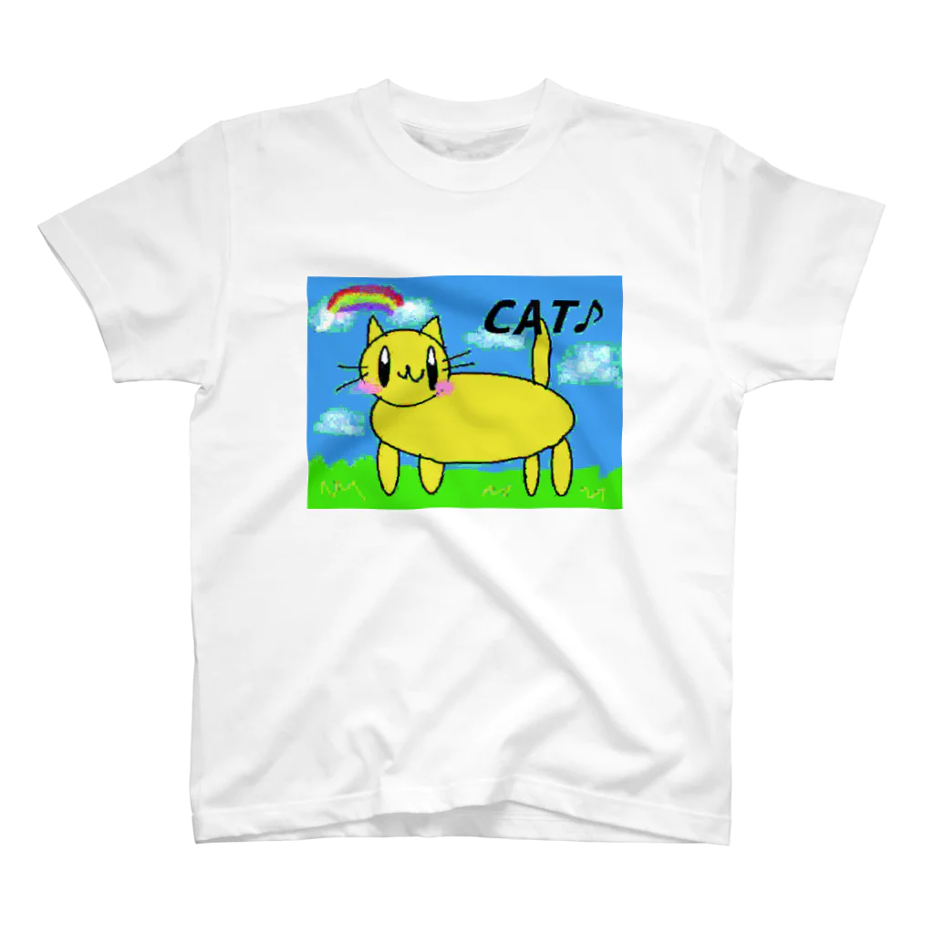 みにょ子の猫 スタンダードTシャツ