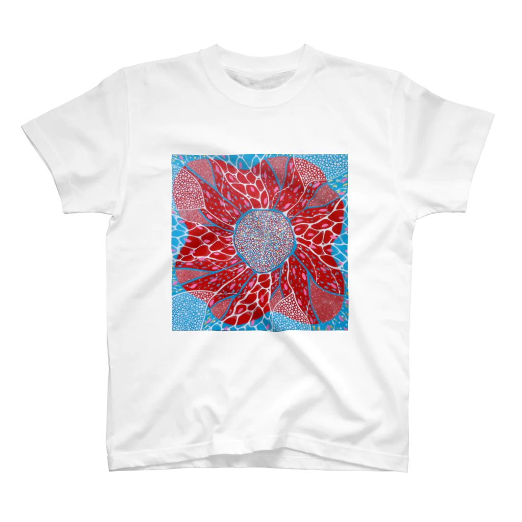 SAKI OTSUKAの魂の花 Regular Fit T-Shirt