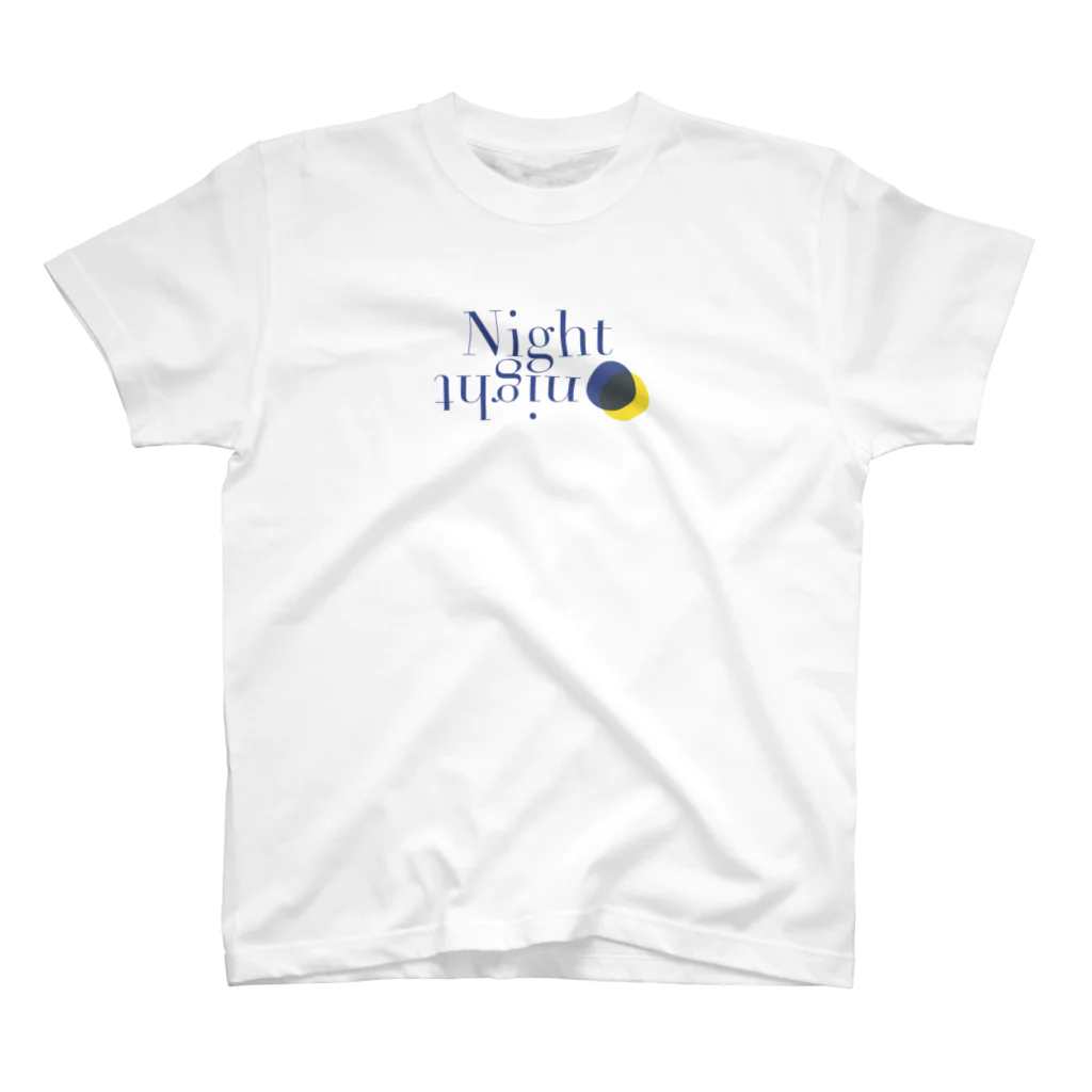 nightnightのNight night Regular Fit T-Shirt