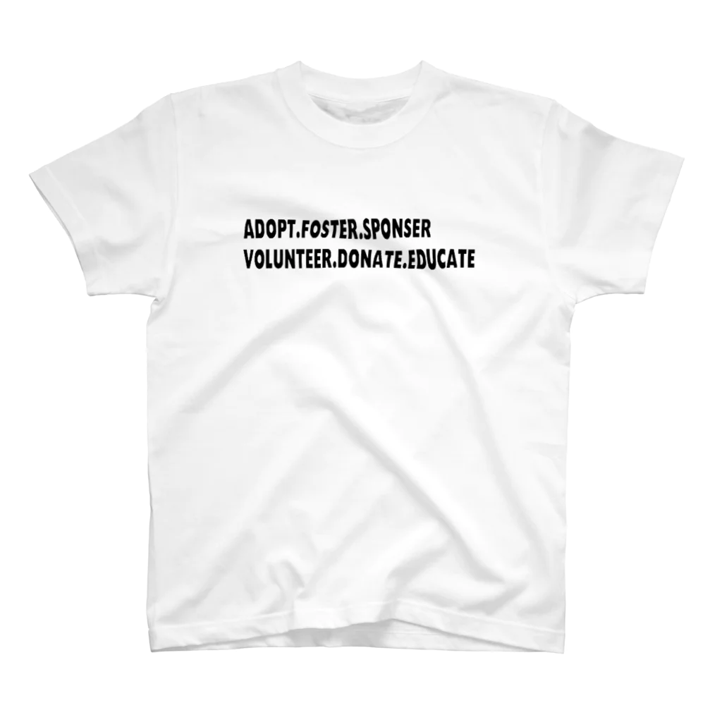 Happy Helper いぬたまの3頭のラブラドール Regular Fit T-Shirt
