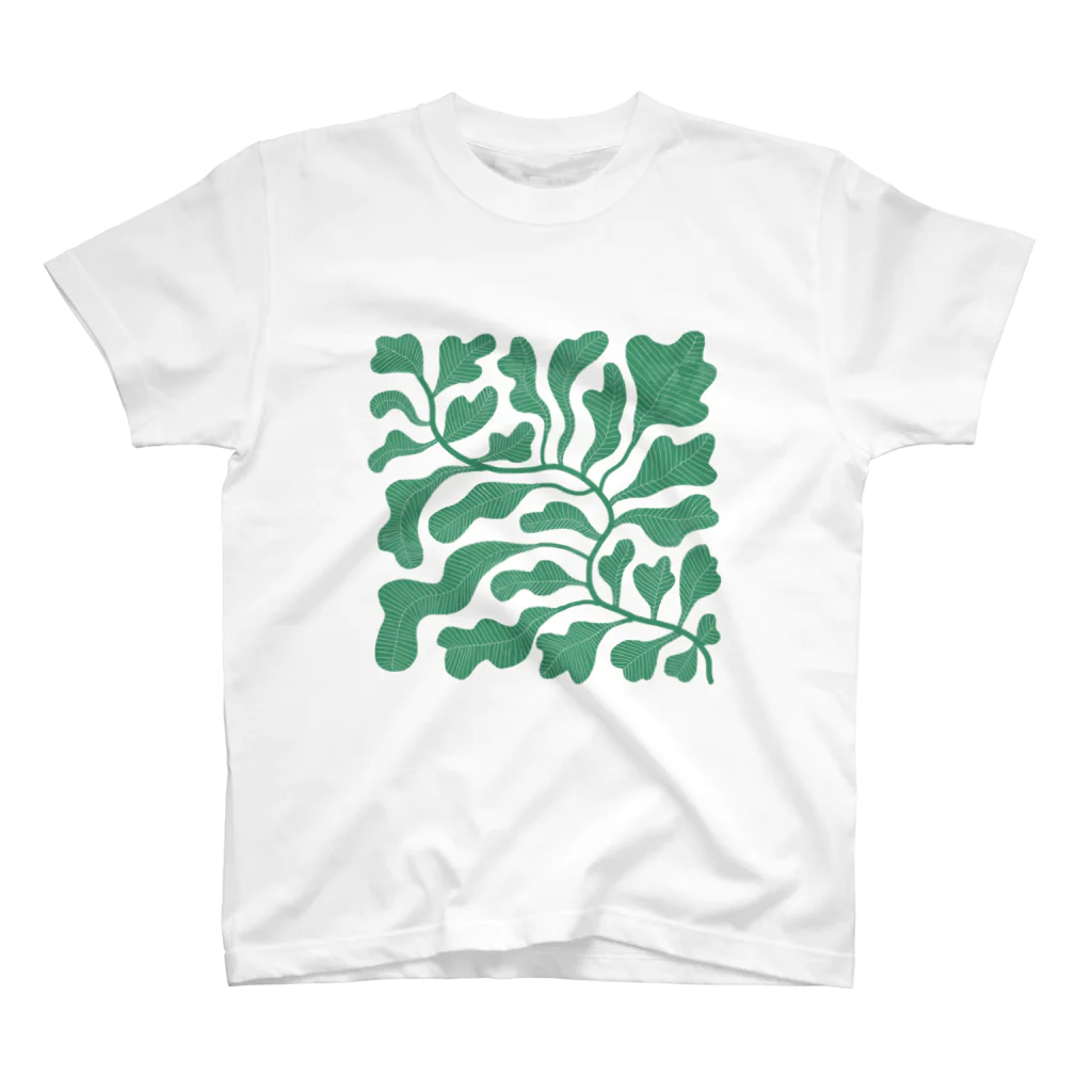 alpacanokyodaiのLeaf2  Regular Fit T-Shirt