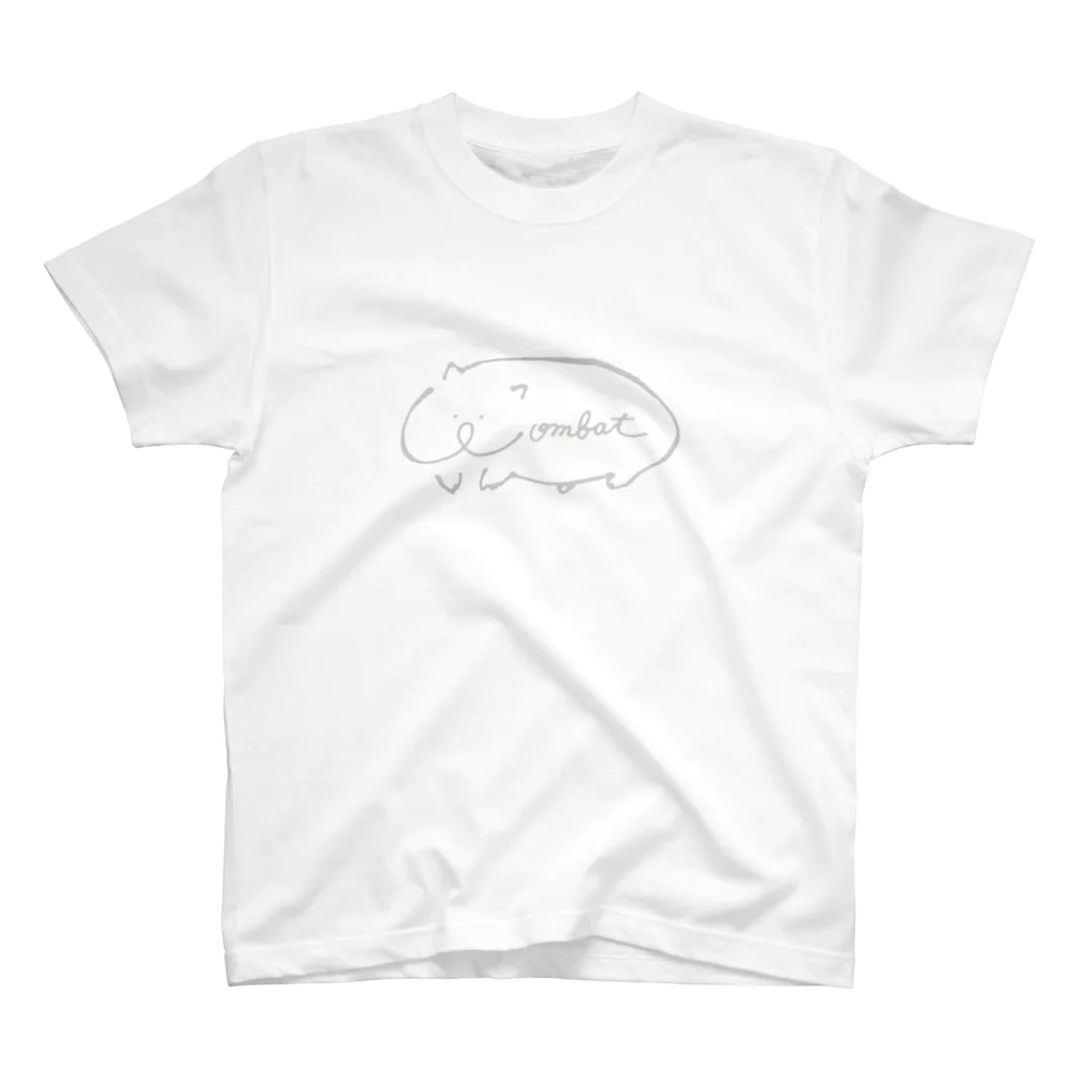 It is Tomfy here.のwombat ロゴ スタンダードTシャツ