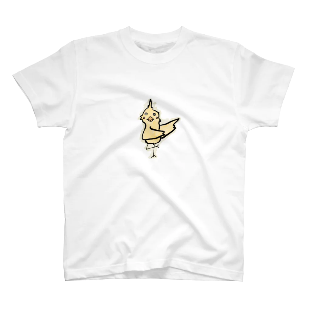 【インコ🦜Vtuber】インコ・ザ・スカイウォーカーの踊るインコ Regular Fit T-Shirt