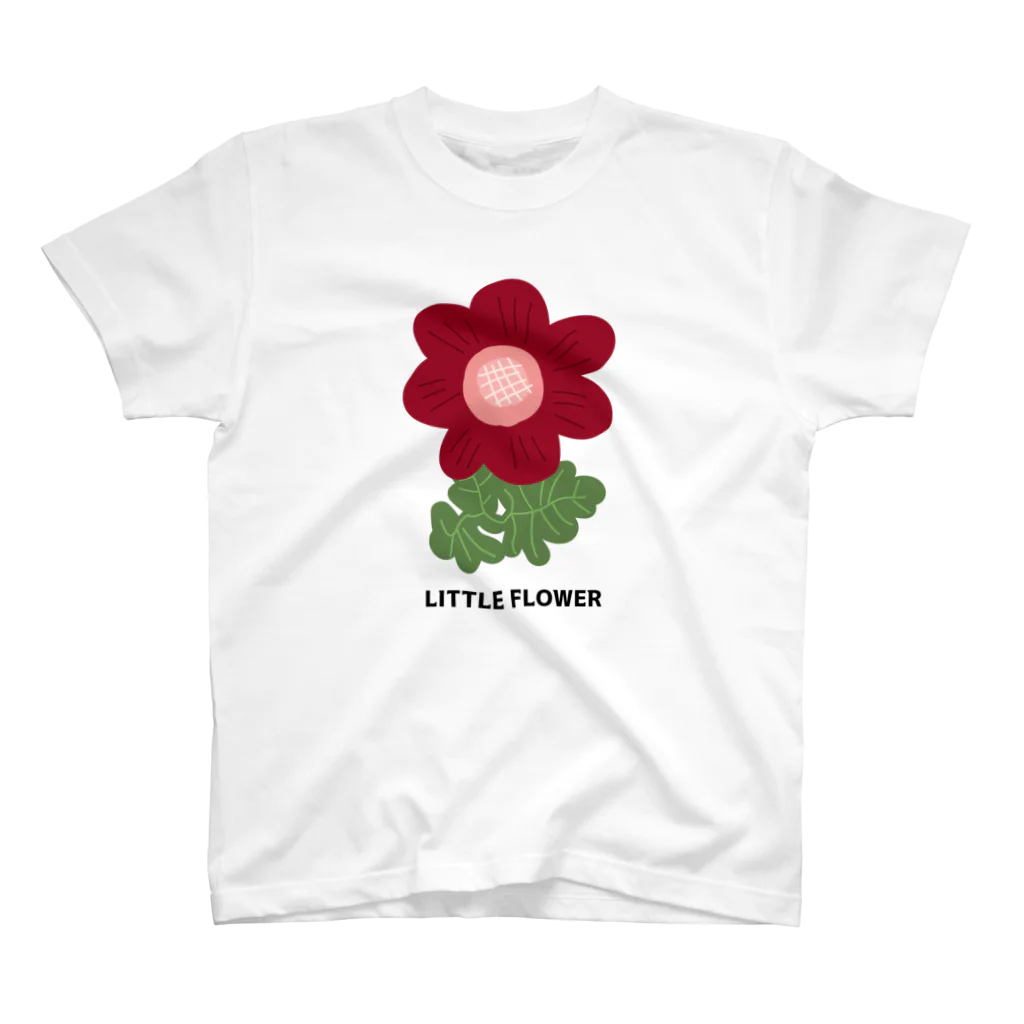 4_seasonのLITTLE FLOWER(RED) スタンダードTシャツ