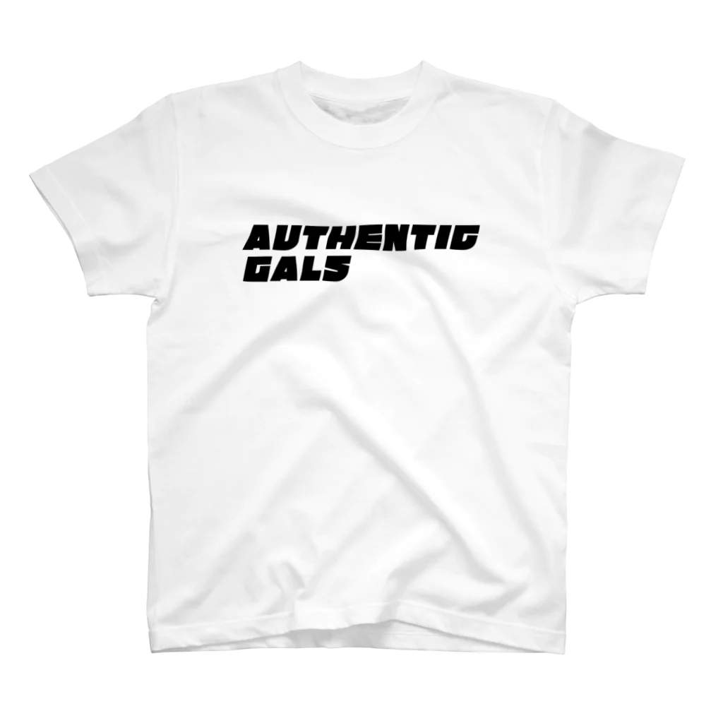 AUTHENTIC GALS GOODSのAUTHENTIC GALS シンプルロゴシリーズ スタンダードTシャツ