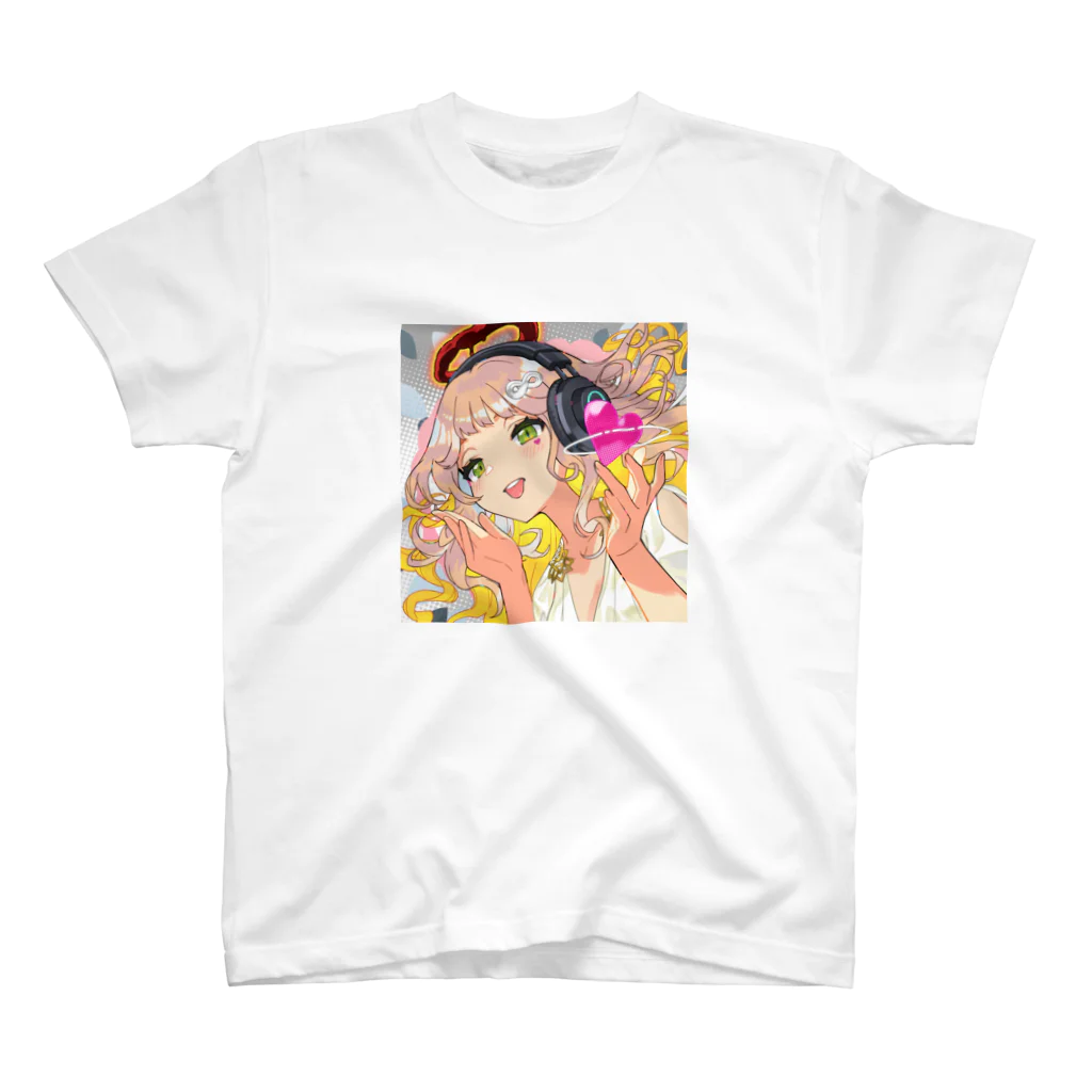 amayadori_NFTのMegami #06060 Sound Good スタンダードTシャツ