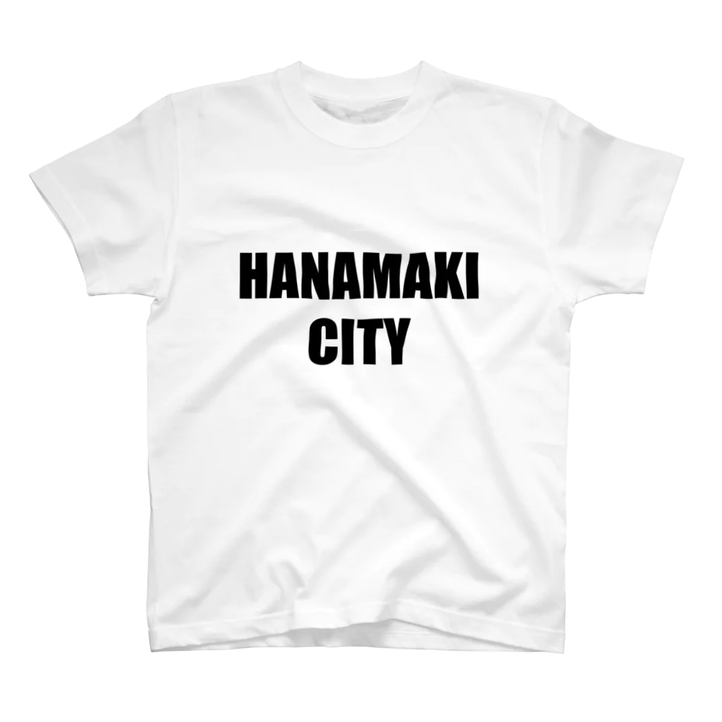 【公式】RE EARTH TV / リアスティーヴィーのHANAMAKI CITY - Tee（BK-Light Color）スタンダードTシャツ スタンダードTシャツ