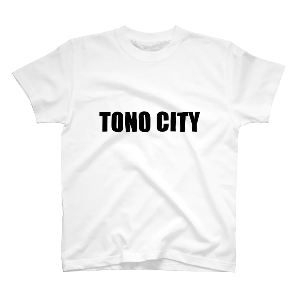 【公式】RE EARTH TV / リアスティーヴィーのTONO CITY - Tee（BK-Light Color）スタンダードTシャツ Regular Fit T-Shirt