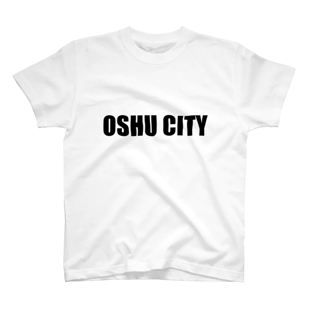 【公式】RE EARTH TV / リアスティーヴィーのOSHU CITY - Tee（BK-Light Color）スタンダードTシャツ スタンダードTシャツ