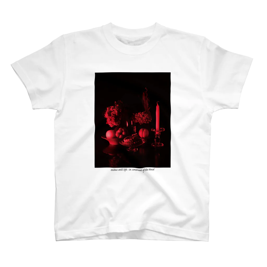 TETTA_ARTWORK_STUDIOのextus-still life:in contrast of the dead スタンダードTシャツ