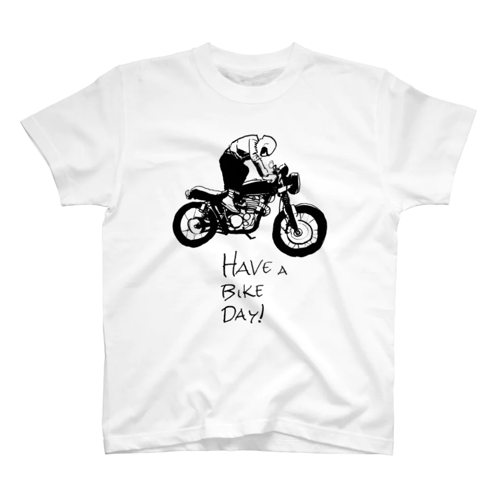 HAVE A BIKE DAY. ＠ SUZURIのHABD(sketch) スタンダードTシャツ