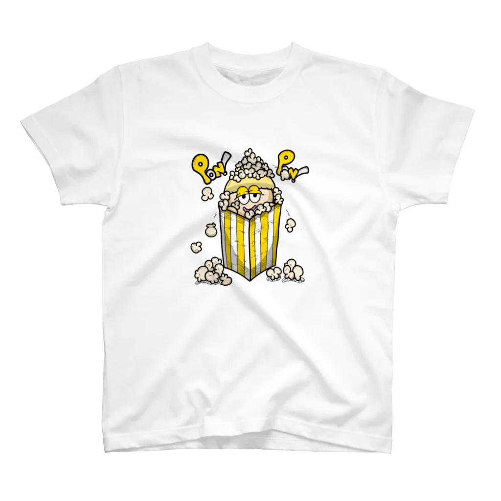 NEMURINのNEMURIN popcorn スタンダードTシャツ