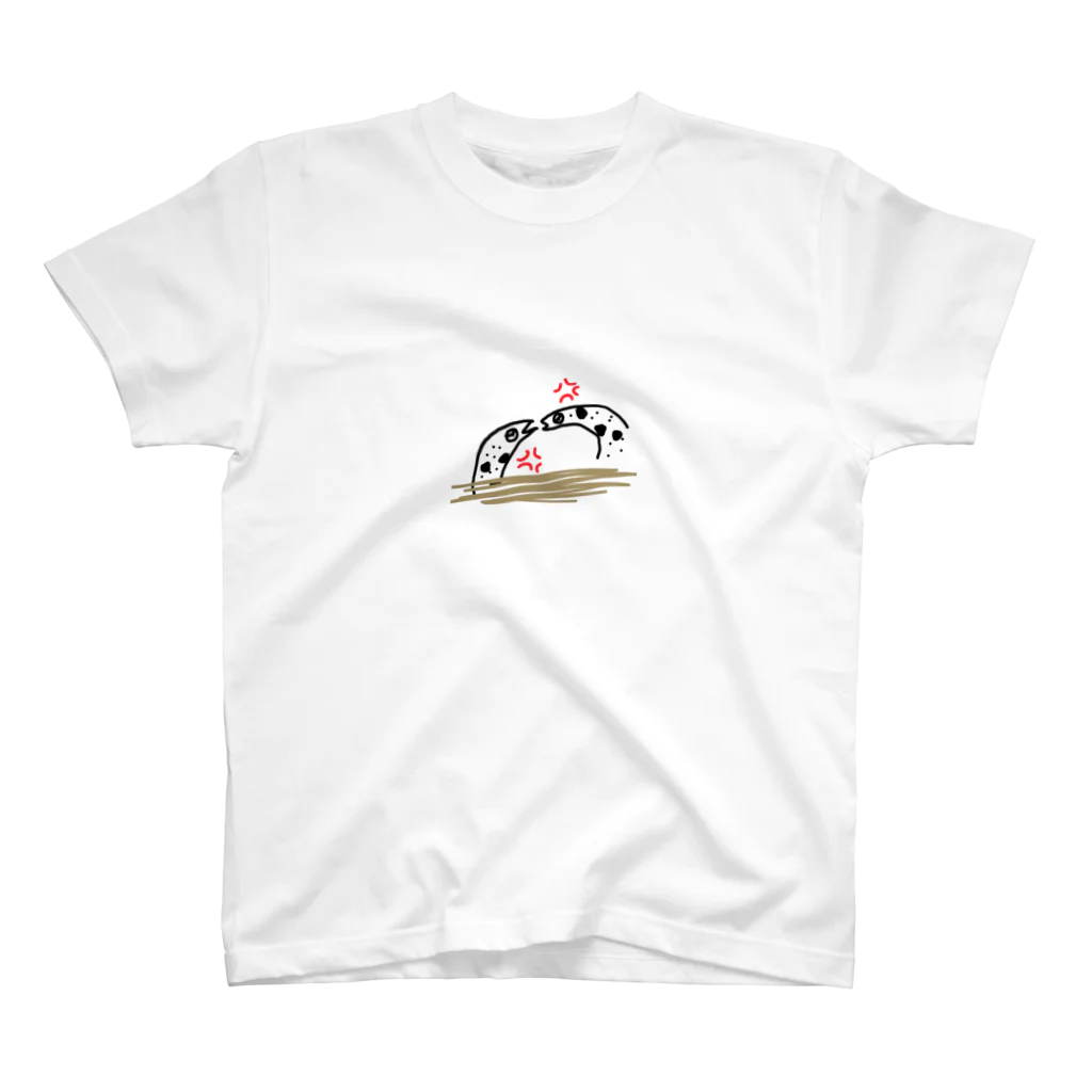 GAHAKUのちんあなごの喧嘩 スタンダードTシャツ