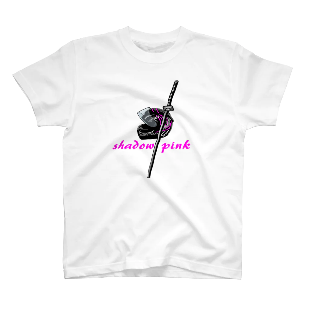 ao_with_pinkのShadow Pink スタンダードTシャツ