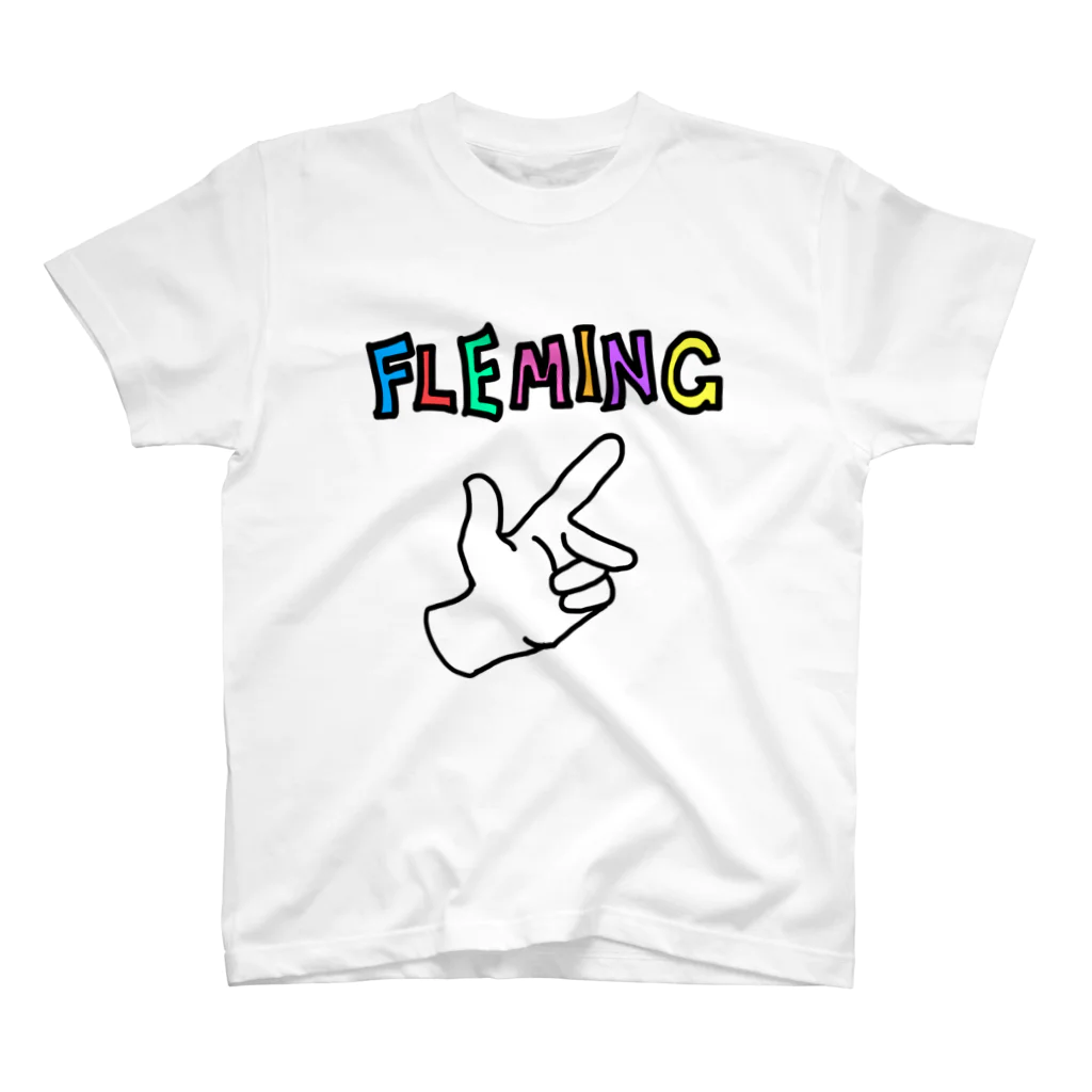 理系のらくがきのFLEMINGぽっぷ スタンダードTシャツ