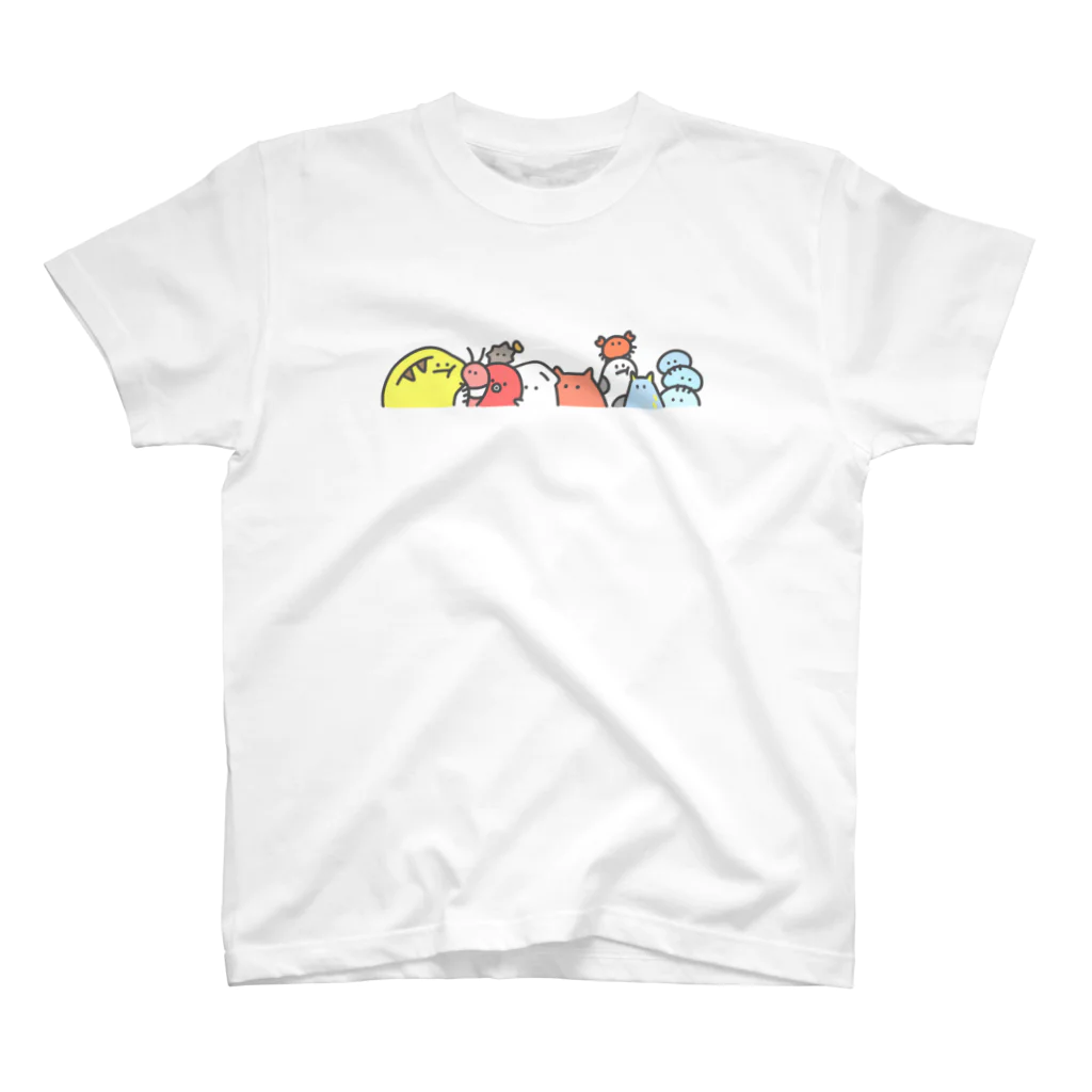 れれれ🐟ウツボのお魚たくさんむぎゅ スタンダードTシャツ