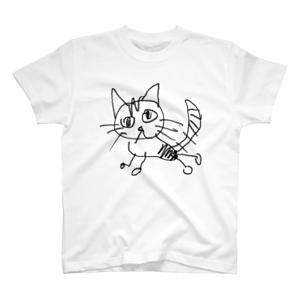 保護ねこの家のみーちゃんがんばれ！ byＡ.Ｎ Regular Fit T-Shirt