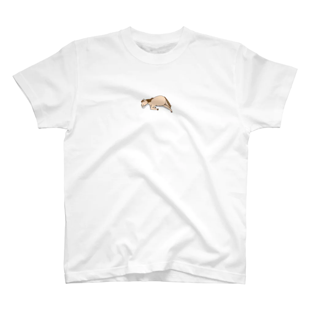 カエルのシャクレ馬 Regular Fit T-Shirt