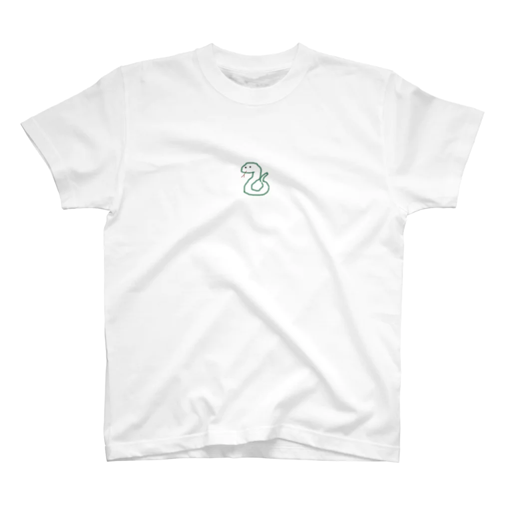 2ndのシンプルヘビさん Regular Fit T-Shirt