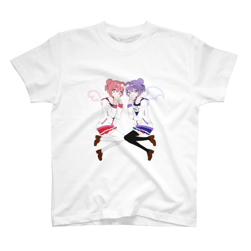 YMのかに子＆やみ子ちゃん スタンダードTシャツ