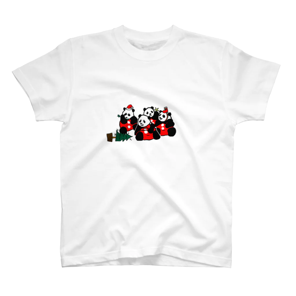 TO-ROON【NOTORO Tシャツ工房】のこぱんだーずクリスマスパーティ Regular Fit T-Shirt