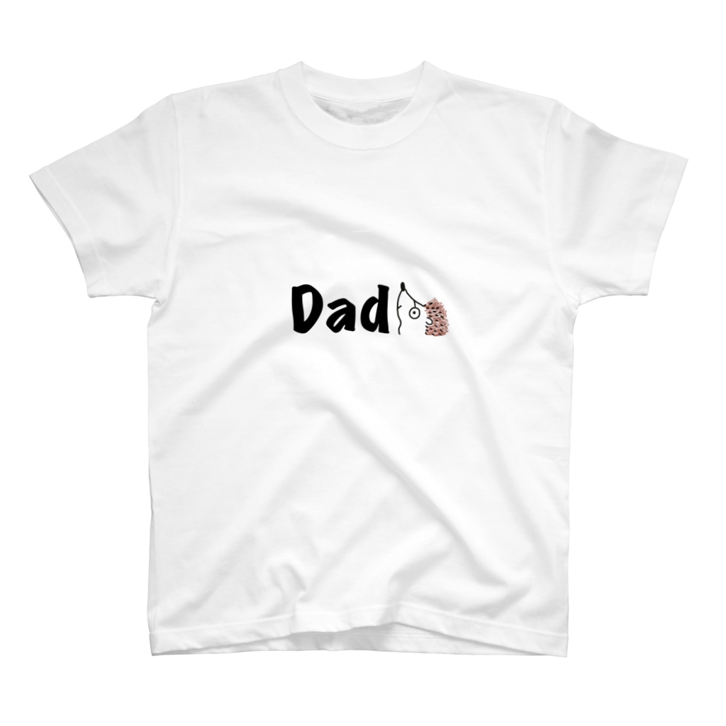 Discover 父の日 メンズ レディース Tシャツ Dad 父のプレゼント ハリネズミ父