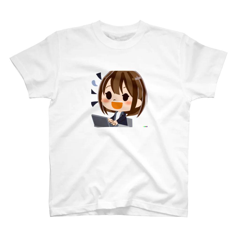 engineer's items for engineerの「ひらめき」ちゃん スタンダードTシャツ