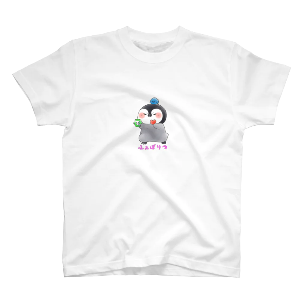 kawaaniのふぁぼりつオタクペンギン スタンダードTシャツ