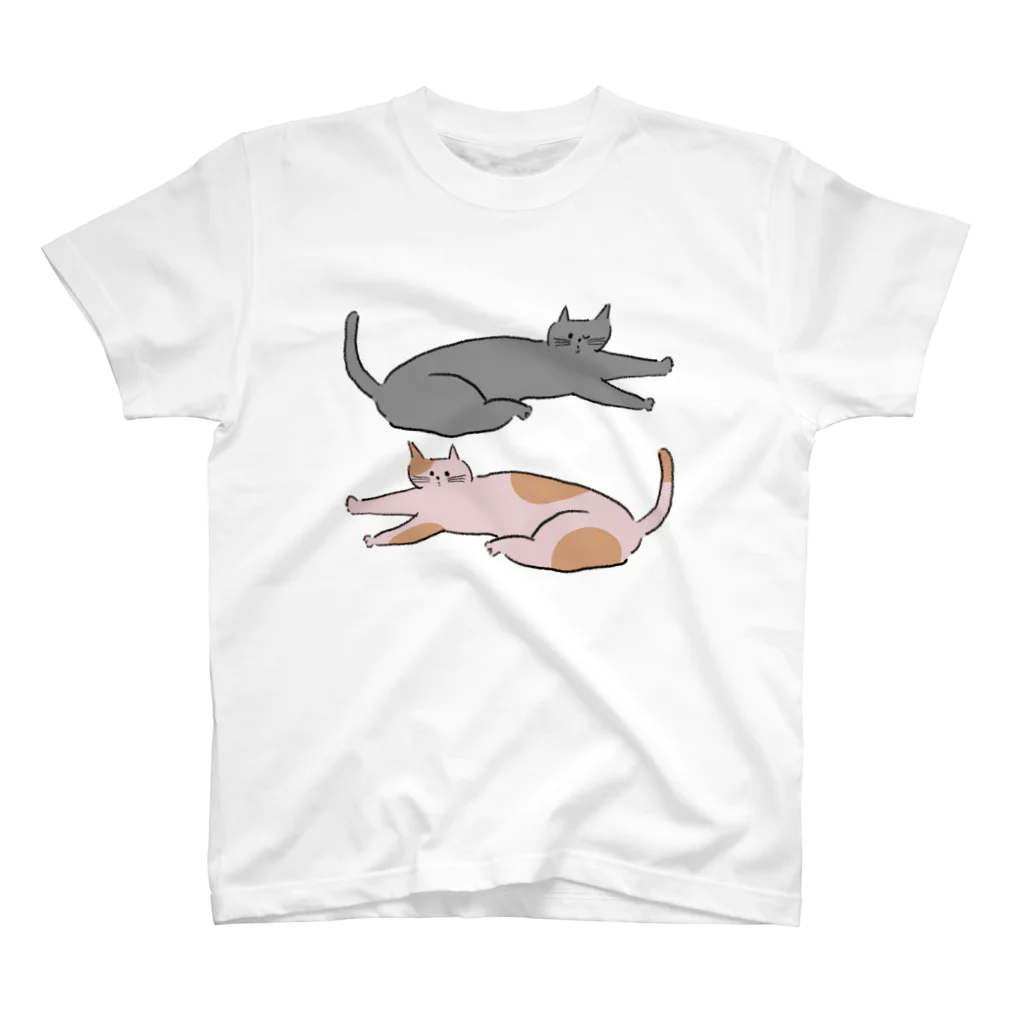 boorichanのneko neko Regular Fit T-Shirt