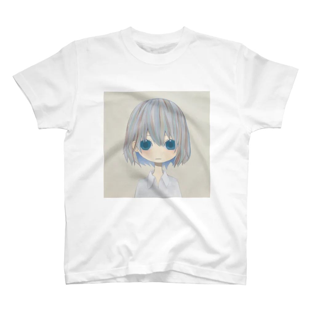 絵の具と女の子の確信 スタンダードTシャツ