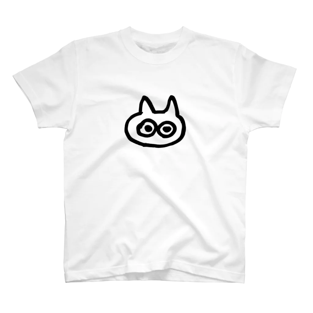 有機物のこっちをみてくる猫 スタンダードTシャツ