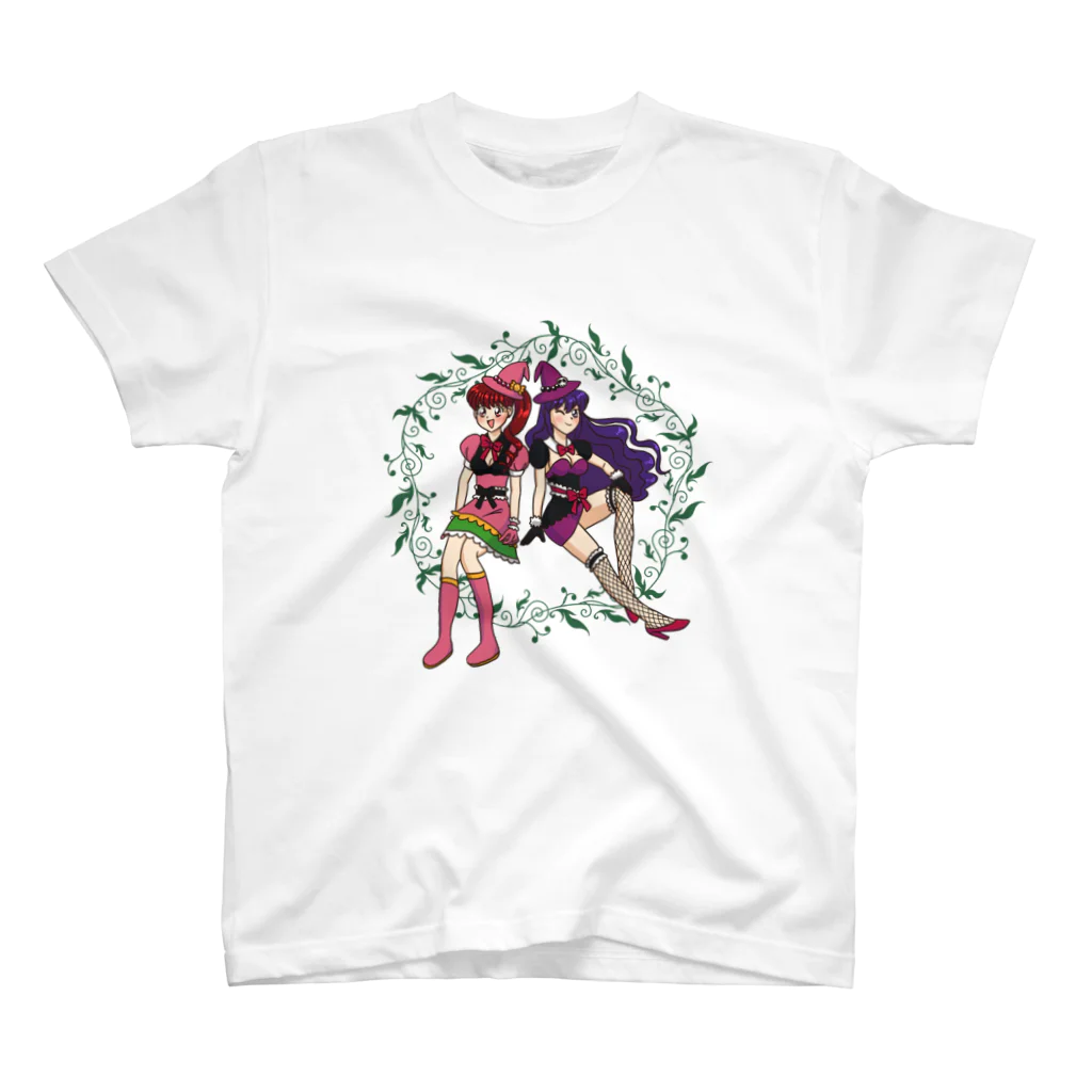 hal's SHOPのバトル魔女っ子 スタンダードTシャツ