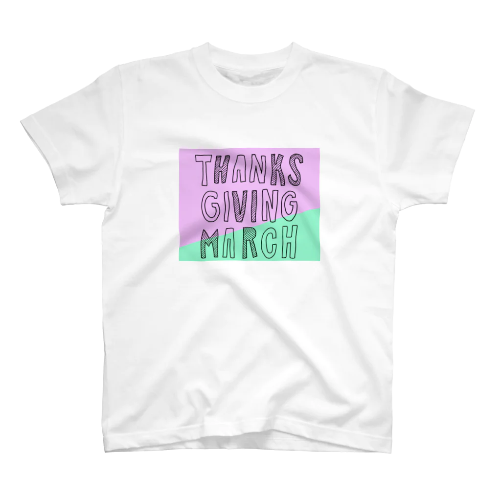 dearCricketの初ワンマンライブ『THANKS GIVING MARCH』 スタンダードTシャツ