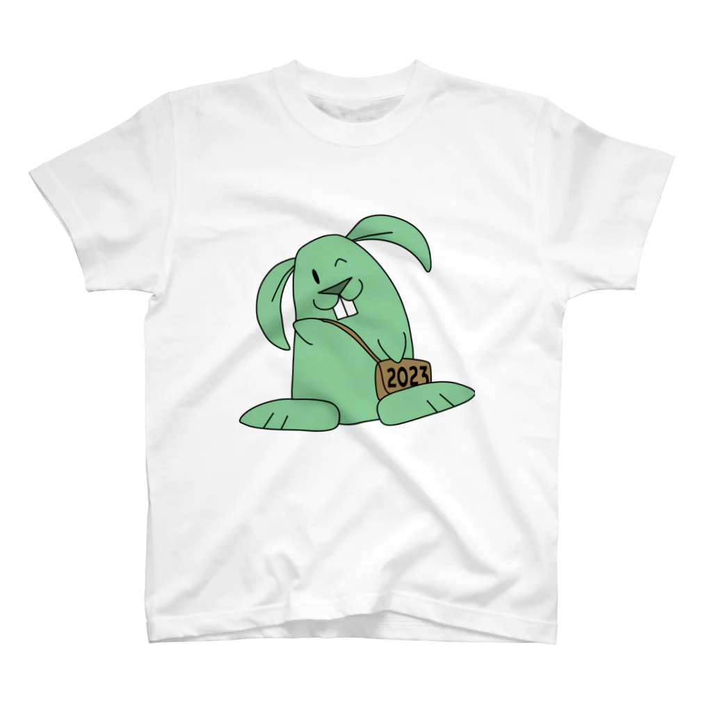 Pat's WorksのMinty the Rabbit Regular Fit T-Shirt