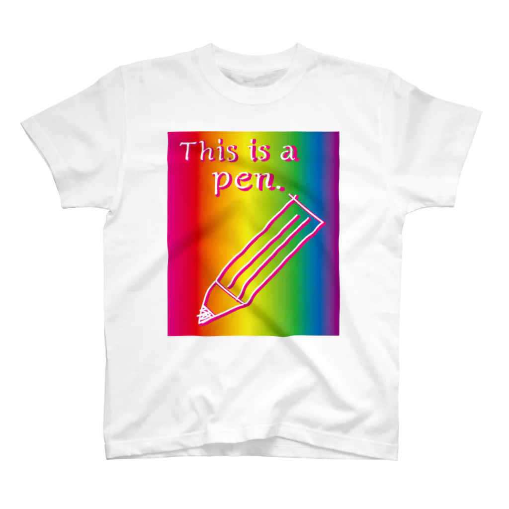 ダサT専門SHOP 「ダサ屋」のThis is a pen. mark II Regular Fit T-Shirt