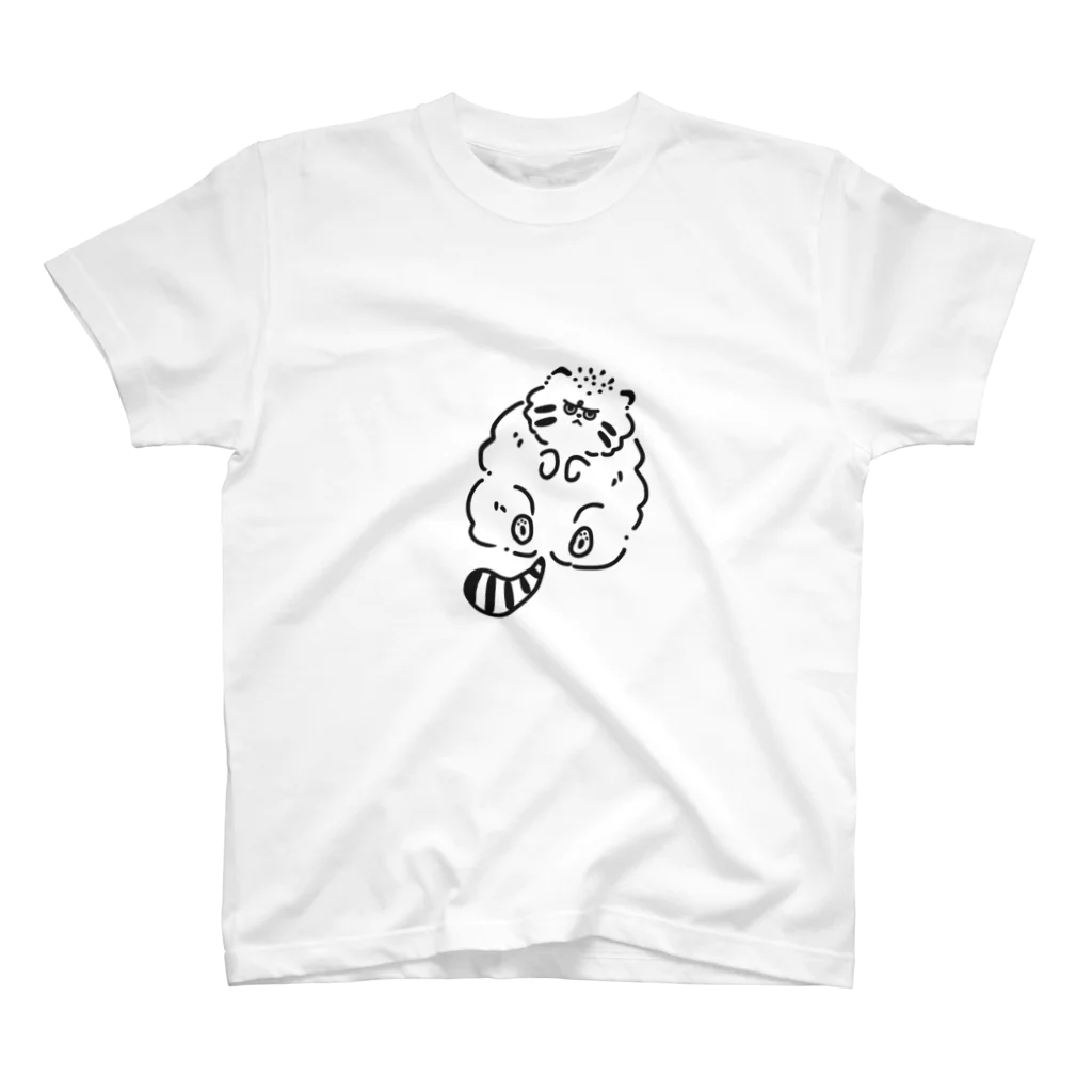 まぬるねこファンのなでられ待ちのマヌルネコ Regular Fit T-Shirt