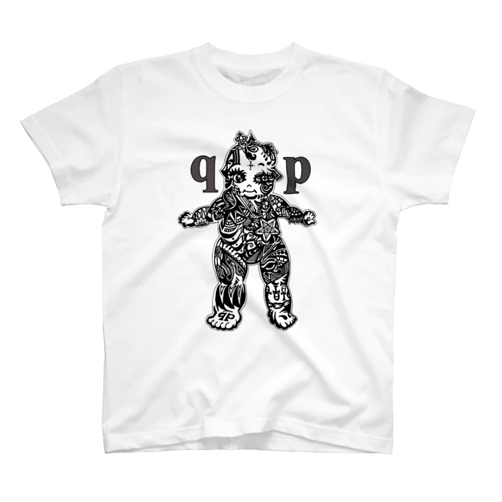 Jackpool の👼🏼🌞qpゼンタングル🌝👼🏼 スタンダードTシャツ