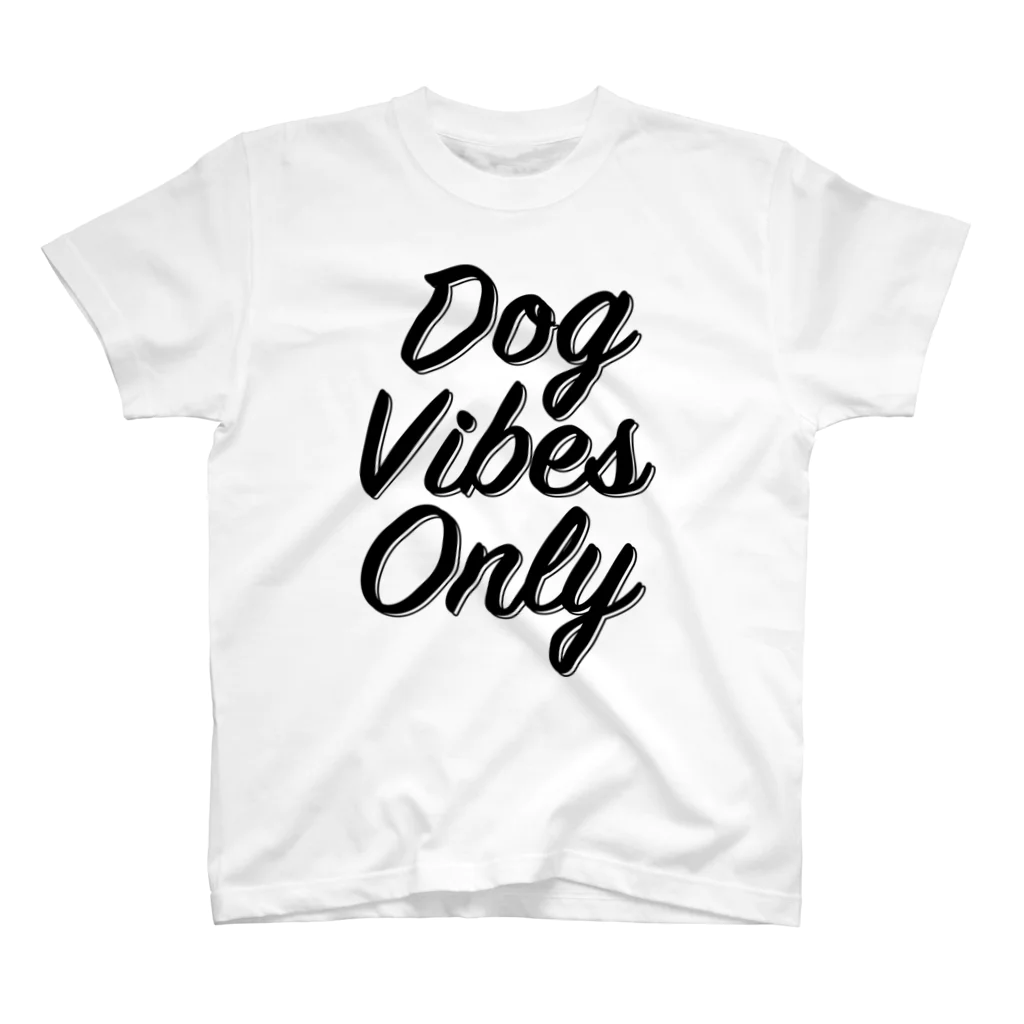 ゴールデン街のレトリBARのDOG VIBES ONLY Tシャツ スタンダードTシャツ