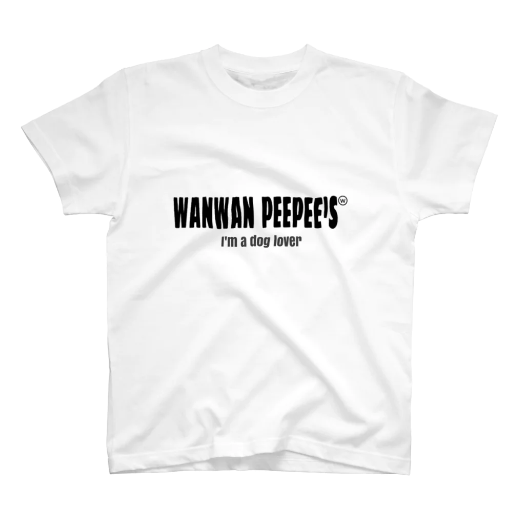 wanwan peepee'sのF3 スタンダードTシャツ
