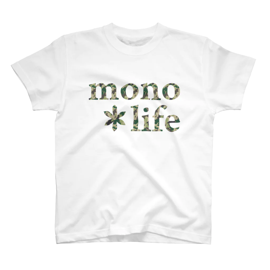 キャンプバカヤロウのmono*life スタンダードTシャツ