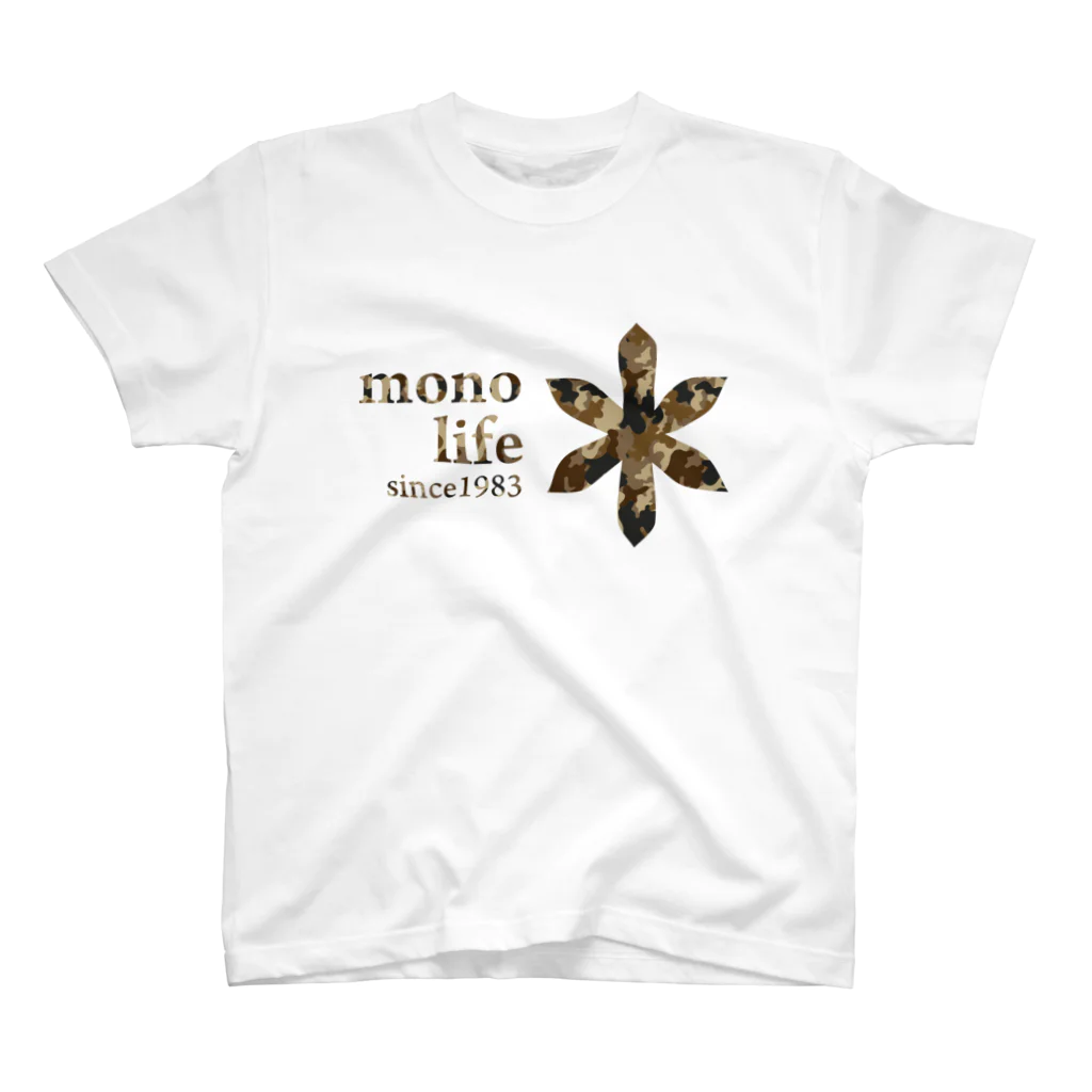 キャンプバカヤロウのmono*life スタンダードTシャツ