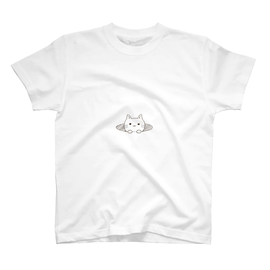 sawanaの猫穴 スタンダードTシャツ