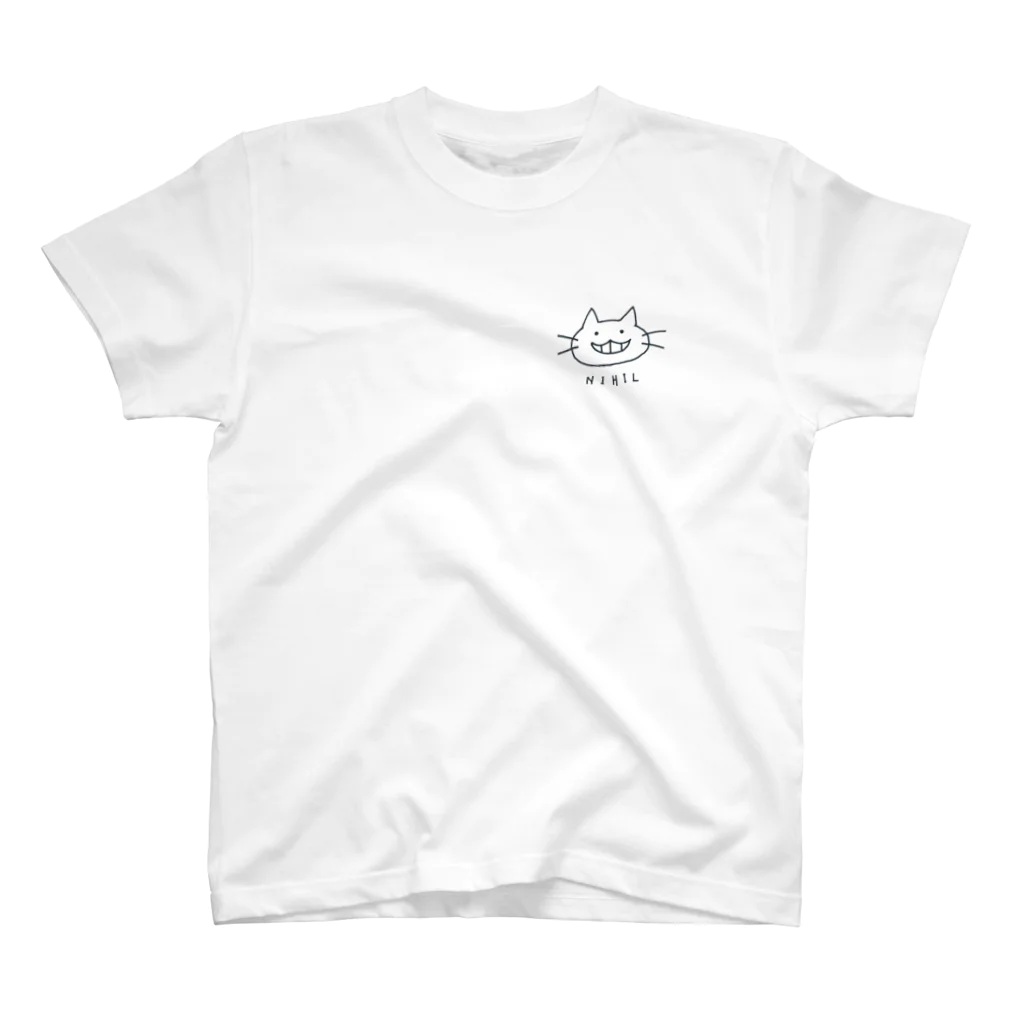 Aoshuのニヒル アイコンイラスト Regular Fit T-Shirt