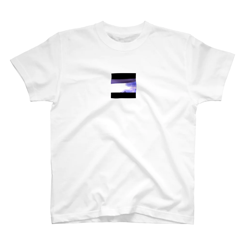 13107_の稲妻の合間  青空 Regular Fit T-Shirt