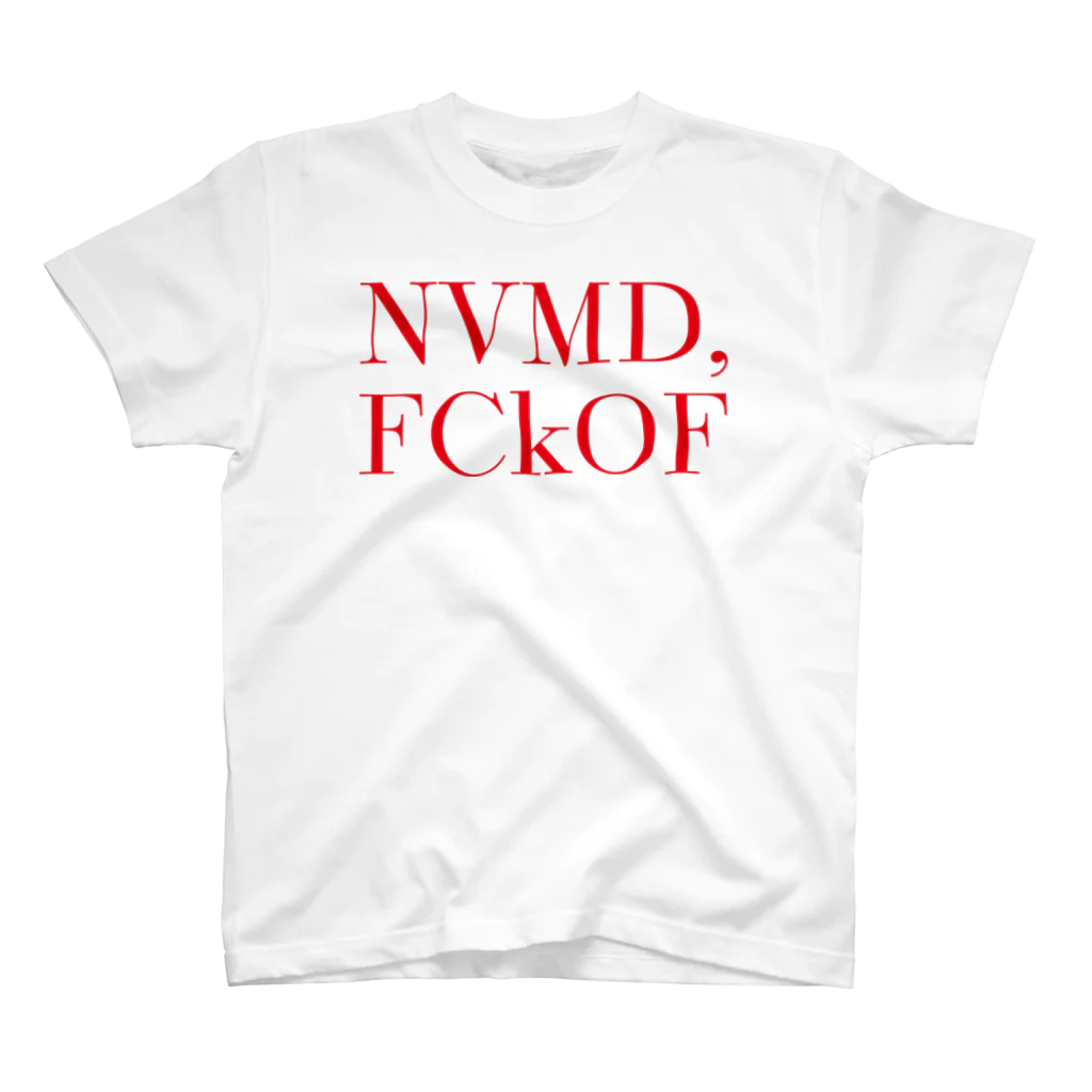 ツチヤチカら物販販売のN.V.M.D,FCkOF TITLE Regular Fit T-Shirt