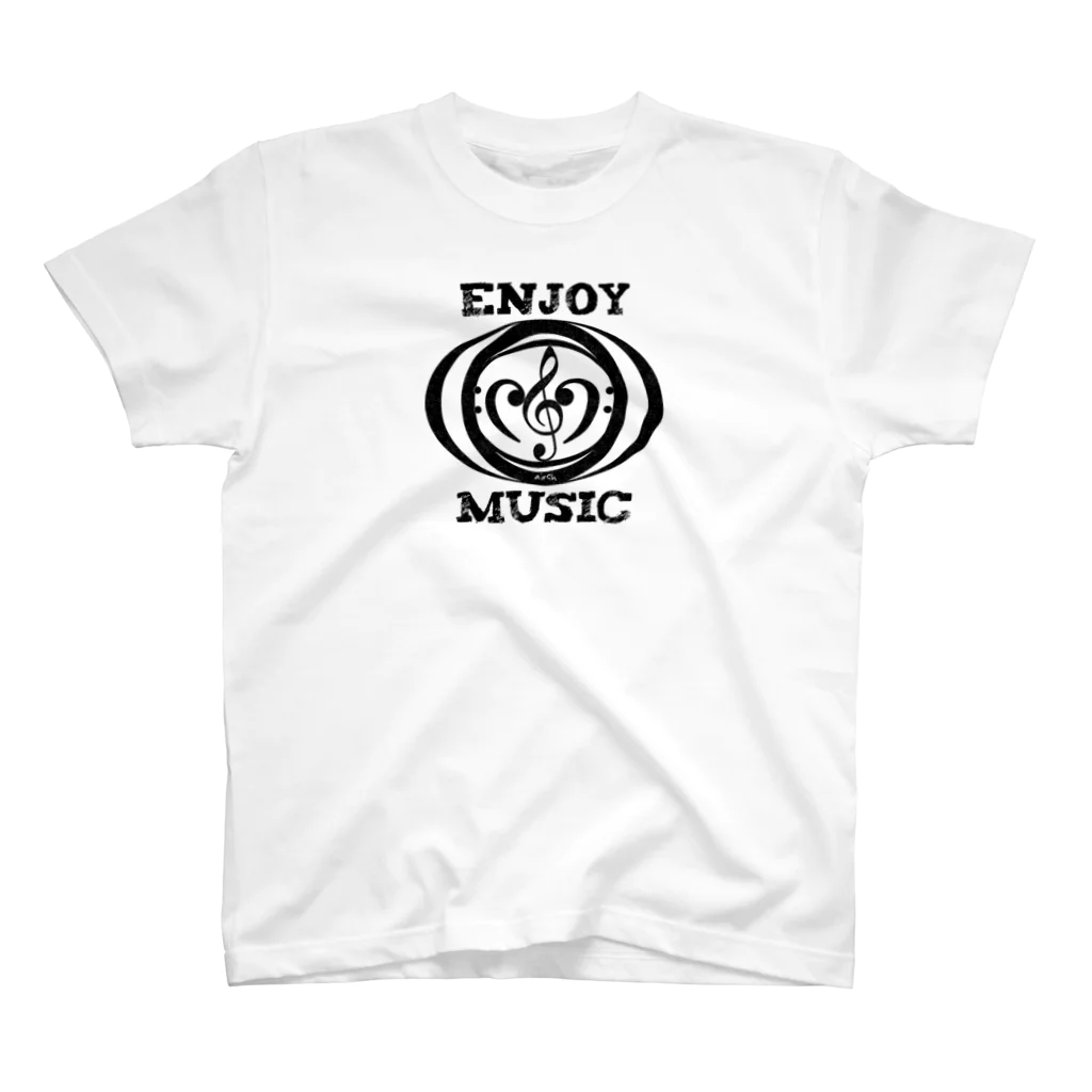 airchのenjoy music スタンダードTシャツ