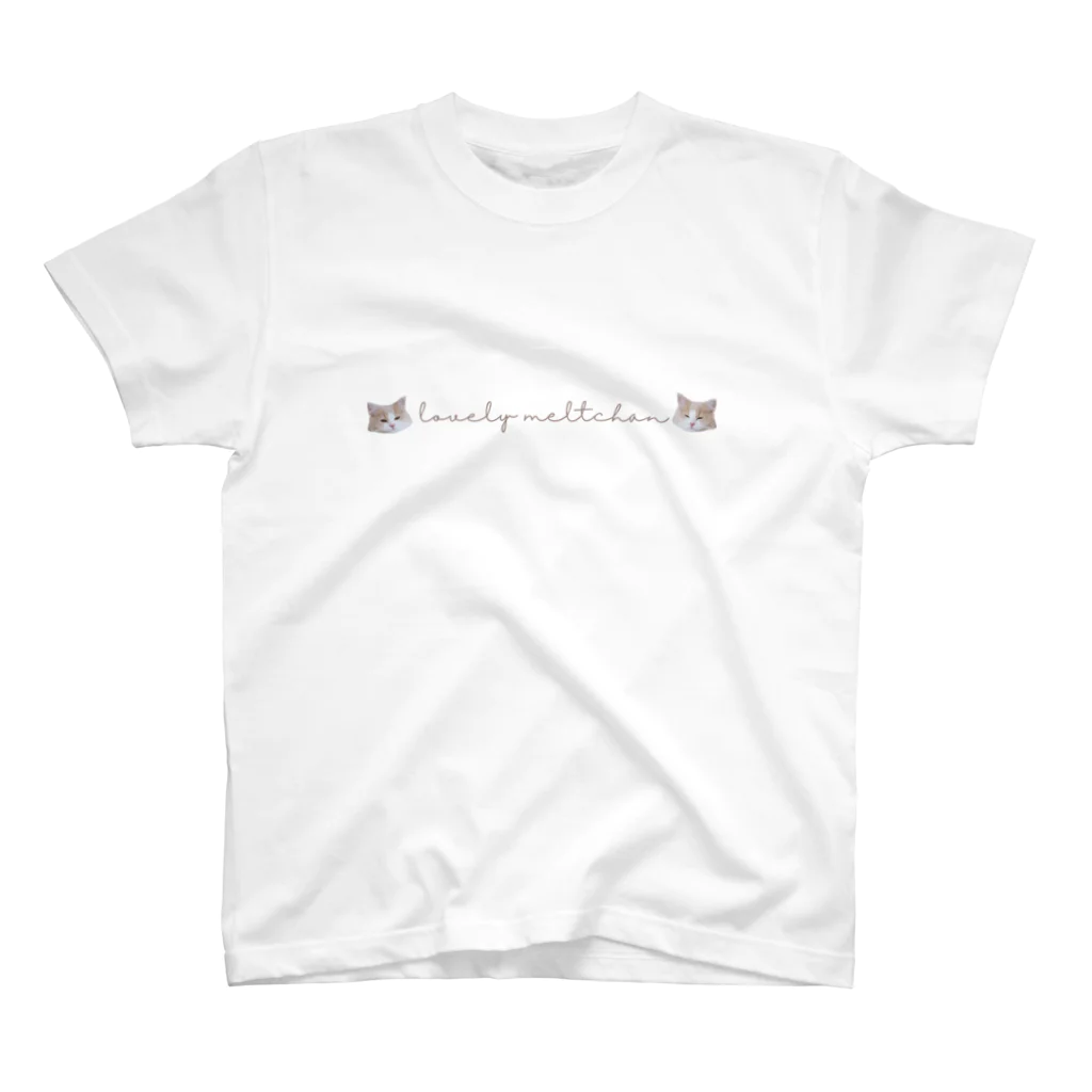 キャラメル色のメルちゃんのお昼寝ネコちゃん　lovely meltchan Regular Fit T-Shirt