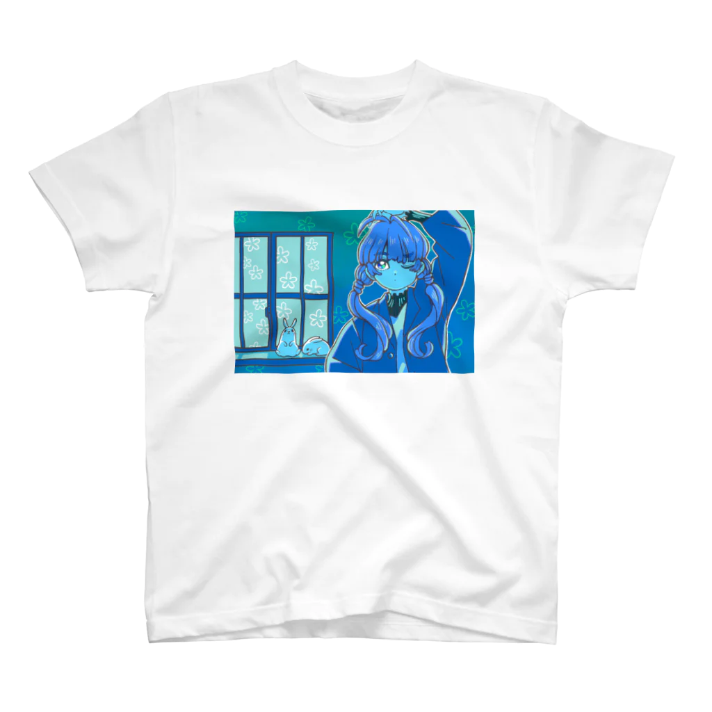 有漏有漏のwinter blue スタンダードTシャツ