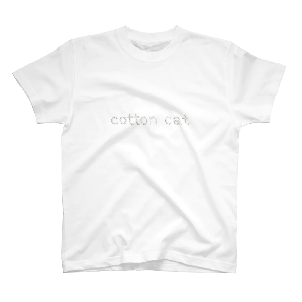 cotton_catのcotton cat 白綿棒 スタンダードTシャツ